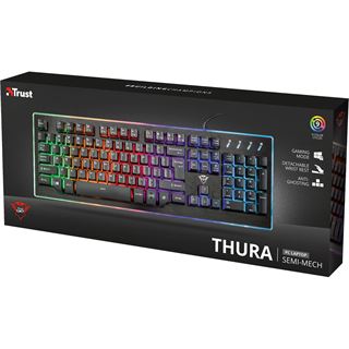 Trust Gaming GXT 860 Thura USB Deutsch schwarz (kabelgebunden)