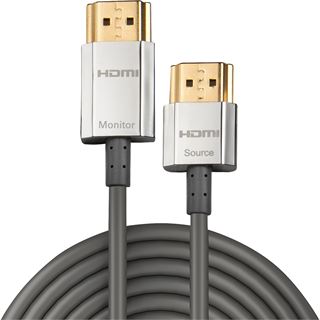 (€8,20*/1m) 4.50m Lindy HDMI Anschlusskabel High-Speed mit