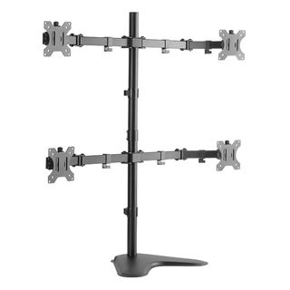 LogiLink BP0046 Quad St&auml;nder schwarz