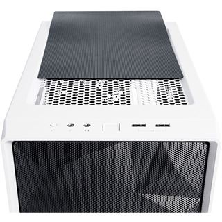 Fractal Design Meshify C White mit Sichtfenster Midi Tower ohne