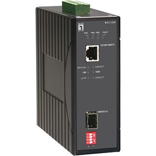 LevelOne 10/100/1000 Media Konverter, SFP