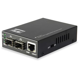LevelOne Konverter Gigabit Ethernet RJ45 -> SFP Switch