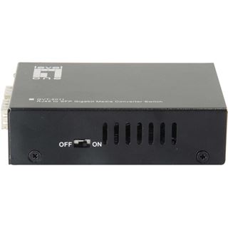 LevelOne Konverter Gigabit Ethernet RJ45 -> SFP Switch