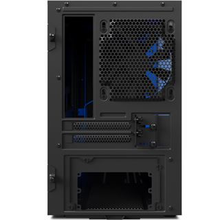 NZXT H200i mit Sichtfenster Mini-ITX ohne Netzteil schwarz/blau