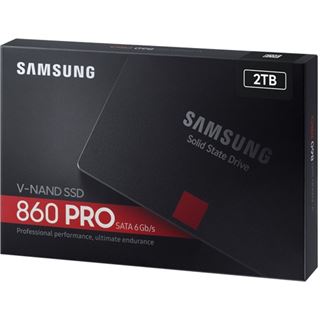2TB Samsung 860 Pro 2.5" (6.4cm) SATA 6Gb/s 3D MLC NAND