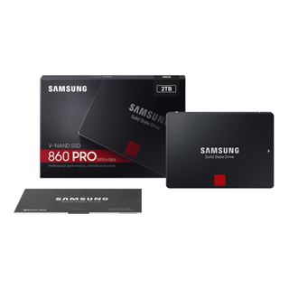 2TB Samsung 860 Pro 2.5" (6.4cm) SATA 6Gb/s 3D MLC NAND