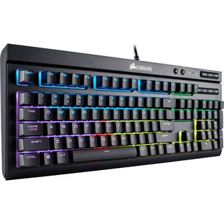 Corsair Gaming K68 RGB CHERRY MX RGB Red USB Deutsch schwarz