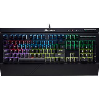 Corsair Gaming K68 RGB CHERRY MX RGB Red USB Deutsch schwarz