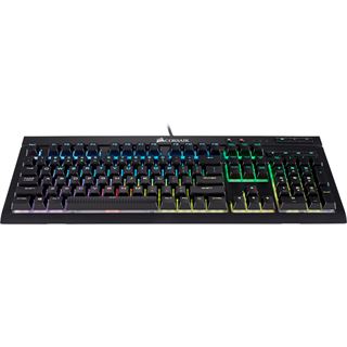 Corsair Gaming K68 RGB CHERRY MX RGB Red USB Deutsch schwarz