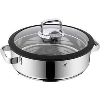 WMF Vitalis 1743016040 Dampfgarer rund Ø 28 cm ca. 5l mit Gl