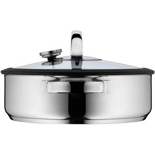 WMF Vitalis 1743016040 Dampfgarer rund Ø 28 cm ca. 5l mit Gl