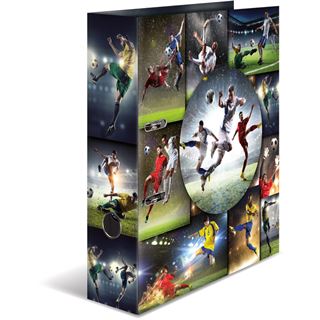 HERMA Motivordner "Football", R&uuml;ckenbreite: 70 mm, DIN
