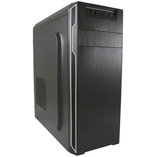 LC-Power 7038B Midi Tower ohne Netzteil schwarz