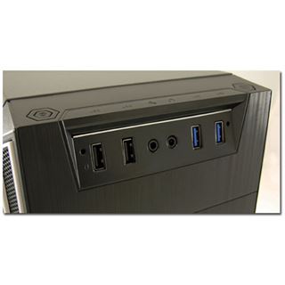 LC-Power 7038B Midi Tower ohne Netzteil schwarz