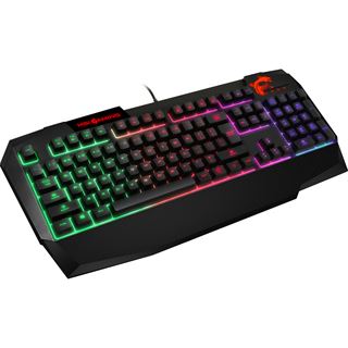 MSI Vigor GK40 USB Deutsch schwarz (kabelgebunden)