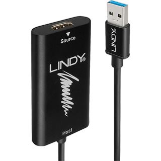 Lindy USB 3.1 HDMI Video Grabber - Konvertierer und Aufnahmegerät