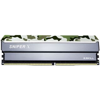64GB G.Skill SniperX Classic Camouflage DDR4-3000 DIMM CL16 Quad Kit