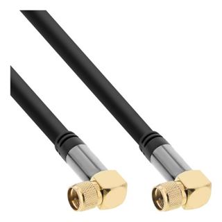 3.00m InLine SAT Anschlusskabel Premium F Stecker auf F Stecker