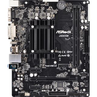 ASRock J4005M SoC So.BGA Dual Channel DDR mATX Retail