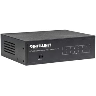 Intellinet Switch 8-Port Gigabit Ethernet PoE+ 60W Desktop
