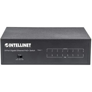 Intellinet Switch 8-Port Gigabit Ethernet PoE+ 60W Desktop