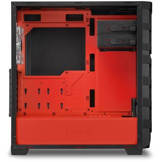 Sharkoon Skiller SGC1 mit Sichtfenster Midi Tower ohne Netzteil