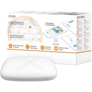 Zyxel WL-Router Multy X WSQ50 Tri-band Mesh WLAN System (1x)
