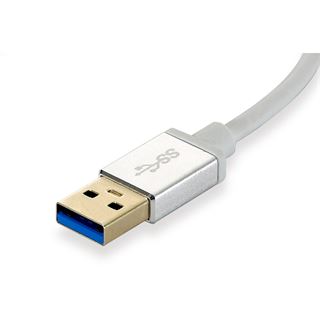 LevelOne USB-Hub Netzwerkadapter 3-Port Wake-on-LAN