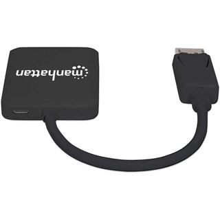 Manhattan HDMI Splitter DisplayPort auf 2-Port mit MST