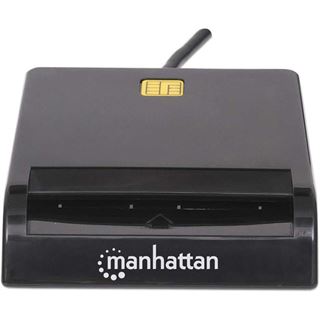 Manhattan Smartcard-Lesegerät Chipkartenleser USB extern