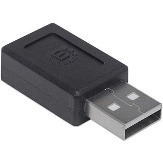 Manhattan USB 2.0 Typ C Adapter Typ C-Buchse auf A-Stecker