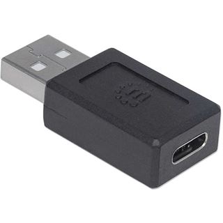 Manhattan USB 2.0 Typ C Adapter Typ C-Buchse auf A-Stecker