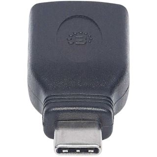 Manhattan USB 3.1 Gen.1 Typ C Adapter Typ C Stecker A-Buchse