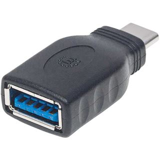 Manhattan USB 3.1 Gen.1 Typ C Adapter Typ C Stecker A-Buchse