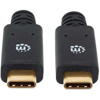 (&euro;6,95*/1m) 2.00m Manhattan anschlusskabel USB 3.1 USB C Stecker
