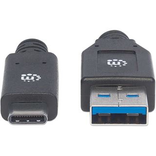 (&euro;4,63*/1m) 3.00m Manhattan anschlusskabel USB 3.1 USB C Stecker