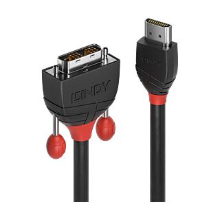 (&euro;4,97*/1m) 3.00m Lindy HDMI Adapterkabel Single Link
