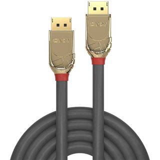 7.50m Lindy Displayport 1.2 Anschlusskabel GOLD Displayport Stecker
