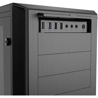 Phanteks Enthoo Pro mit Tempered Glass Midi Tower ohne Netzteil