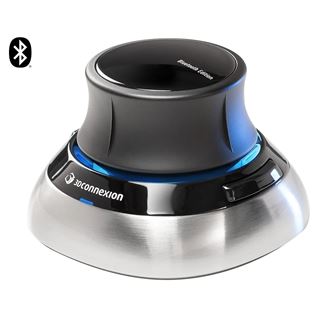 3Dconnexion SpaceMouse 2.4 GHz schwarz/silber (kabellos)