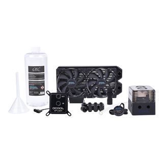 Alphacool Eissturm Gaming Copper 30 2x120mm - Komplettset