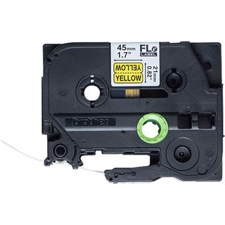 brother FLe-6511 Schriftbandkassette, schwarz / gelb