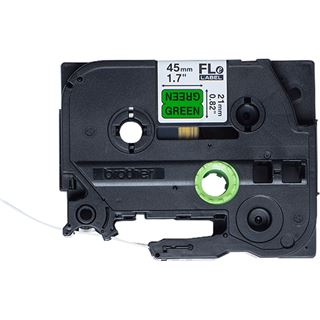 brother FLe-7511 Schriftbandkassette, schwarz / gr&uuml;n