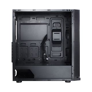Inter-Tech W-III RGB mit Sichtfenster Midi Tower ohne Netzteil schwarz