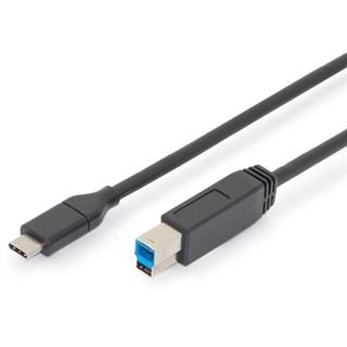 (&euro;6,06*/1m) 1.80m Digitus USB3.0 Anschlusskabel Super-Speed USB