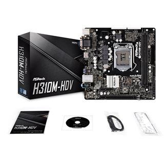 ASRock H310M-HDV Intel H310 So.1151 Dual Channel DDR4 mATX Retail