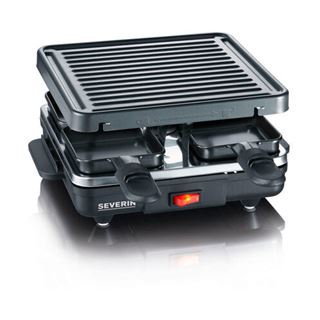 SEVERIN Mini-Raclette-Grill RG 2686, 600 Watt, schwarz