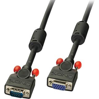 (&euro;19,80*/1m) 0.50m Lindy VGA Anschlusskabel DDC-f&auml;hig VGA