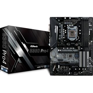 ASRock B360 Pro4 Intel B360 So.1151 Dual Channel DDR4 ATX Retail