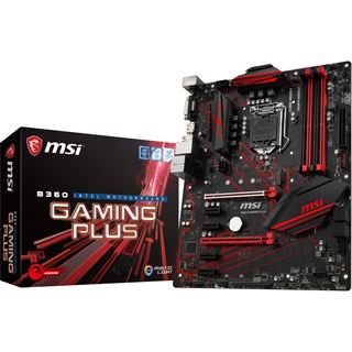 MSI B360 GAMING PLUS Intel B360 So.1151 Dual Channel DDR4 ATX Retail